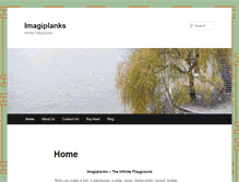 Tablet Screenshot of imagiplanks.com